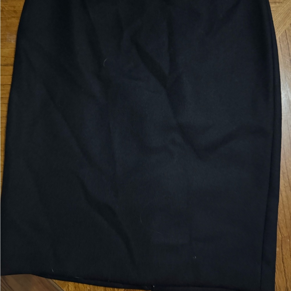 J. Crew Classic Black Pencil Skirt